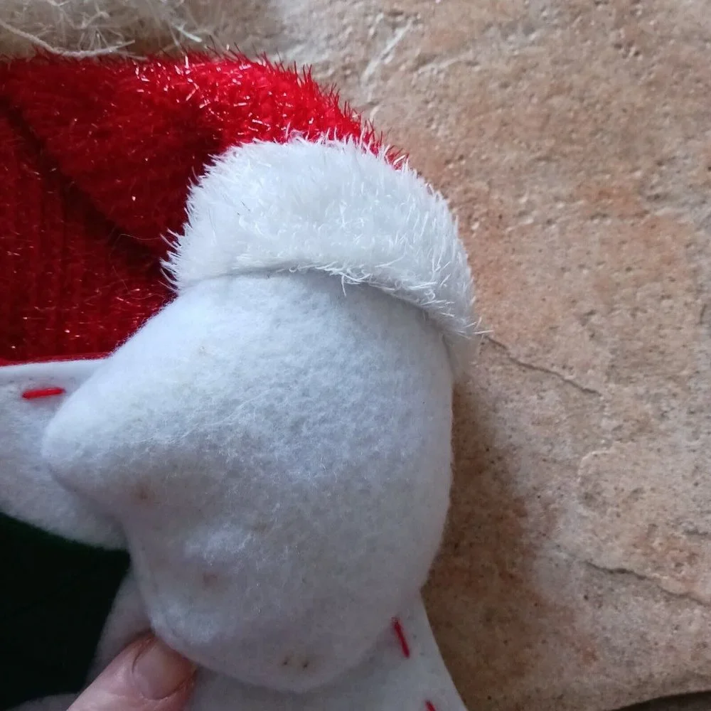 Vintage Christmas‎ Stocking Santa Advent Calendar Mistletoe Fish